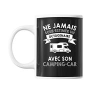 Mug Camping car Octogénaire Homme 80 ans