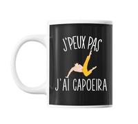 Mug Capoeira J'peux Pas Noir Tasse Cadeau Personnalisé