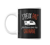 Mug Caravane j'peux pas Noir