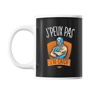 Mug Catch J'peux Pas Noir Tasse Cadeau Personnalisé