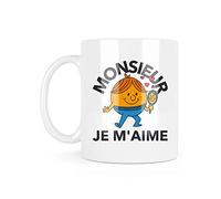 Mug céramique à message - Cadeau Humour - Monsieur je m'aime - ref4385 - France