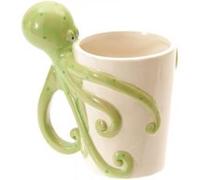 Mug Céramique anse Pieuvre par Lisa Parker G