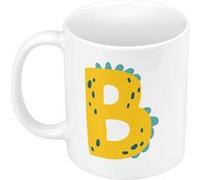 Mug céramique B bastien benjamin lettre Blanc G