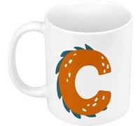 Mug céramique C camille clara lettre Blanc G