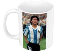 Mug céramique Diego maradona 10 argentine Blanc G