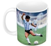 Mug céramique Diego maradona 10 argentine Blanc G