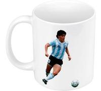 Mug céramique Diego maradona 10 argentine Blanc G