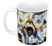 Mug céramique Diego maradona 10 argentine Blanc G