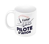 Mug Céramique Futur Pilote d'Avion Métier de Rêve Ciel