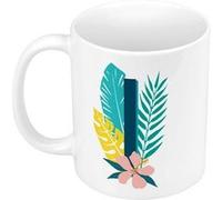 Mug céramique I isabelle irene lettre Blanc G