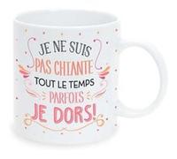 mug céramique je ne suis pas chiante - sud trading cd4822b Blanc G