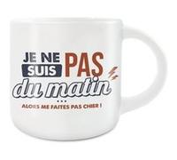 STC Grand mug je ne suis pas du matin