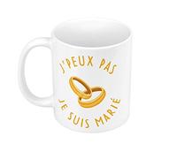 Mug Céramique J'Peux Pas Je suis Marié Mariage Epoux