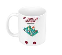Mug Céramique Les Jeux de Société M'Appellent Loisir Board Games