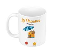 Mug Céramique Les Vacances M'Appellent Plage Soleil Eté