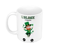 Mug Céramique L'Irlande M'Appelle Leprechaun Trèfle Voyage