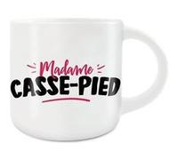 mug céramique madame casse-pied 40 lanc - générique cd10128v12 Blanc