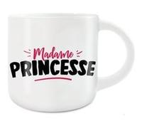 mug céramique madame princesse 40 lanc - générique cd10128v07 Blanc