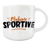 mug céramique madame sportive 40 lanc - générique cd10128v03 Blanc