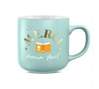 MUG CÉRAMIQUE MERCI POUR TOUT 40 LEU PASTEL MAT