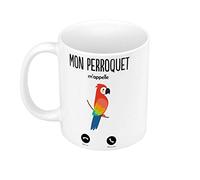 Mug Céramique Mon Perroquet M'Appelle Oiseau Passion Tropical
