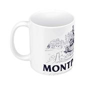 Mug Céramique Montpellier Minimalist Ville France Sud Patrimoine
