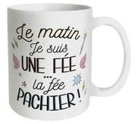 STC Mug a paillettes le matin je suis une fee