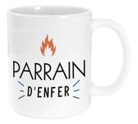 mug céramique parrain d'enfer 30 lanc - générique cd7302_09
