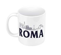 Mug Céramique Roma Minimalist Rome Voyage Histoire Tourisme
