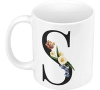 Mug céramique S sylvia stéphanie sarah Blanc G