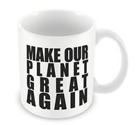 Mug Céramique Tasse Citations Célèbres Emmanuel Macron Make Our Planet Great Again Politicien