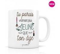 Mug céramique « tu parais vraiment plus jeune que ton âge » G
