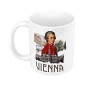 Mug Céramique Vienna Vintage Collage Vienne Voyage Autriche Mozart