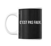 Mug C'est Pas Faux Référence Kaamelott Tasse Cadeau Personnalisé