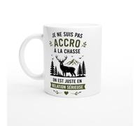 Mug Chasse Je Ne Suis Pas Accro On Est Juste En Relation Sérieuse | idée cadeau originale
