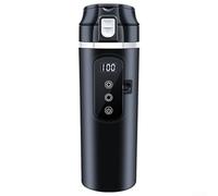 Mug Chauffant 500ml Anti-Fuite 304 Mug Chauffant 500ml Anti-Fuite | Acier 304, 500ml, réglage 20-95°C, panneau tactile, idéal café thé lait