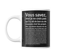 Mug Chef de projet Bon ou Mauvais