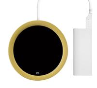 Mug Chercheur Intelligent - Course de Boisson chauffée USB, Assiette de Chauffage des Boissons intelligentes | Réchauffeur de Thermostat Auto on/Off avec Un contrôle de la température sûr pour l'esp