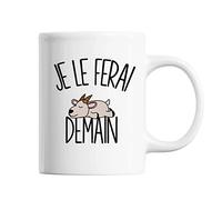 Mug Chèvre Je le ferai demain