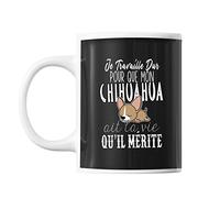 Mug Chihuahua Je travaille dur