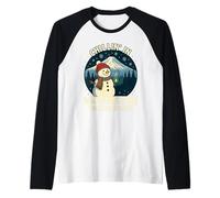 Mug Chillin in WA Shirt Bonhomme de Neige Montagne Manche Raglan