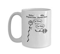 Mug chimie biologique cadeau chimie étudiant chimie chimie humour biochimie biochimie cadeau blanc