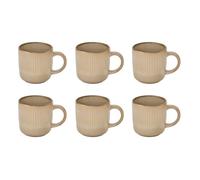 Mug Chloe beige L12xp8,8xH9cm - Atmosphera Créateur d'intérieur