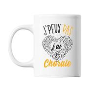 Mug Chorale j'peux pas Blanc