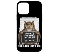 Mug Chouette Coupable de Savoir trop Que Les Yeux ne se posent Pas Coque pour iPhone 12 Mini