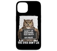 Mug Chouette Coupable de Savoir trop Que Les Yeux ne se posent Pas Coque pour iPhone 13