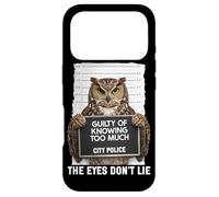 Mug Chouette Coupable de Savoir trop Que Les Yeux ne se posent Pas Coque pour iPhone 17 Pro