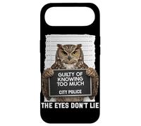 Mug Chouette Coupable de Savoir trop Que Les Yeux ne se posent Pas Coque pour iPhone Air