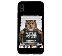 Mug Chouette Coupable de Savoir trop Que Les Yeux ne se posent Pas Coque pour iPhone XS Max