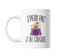 Mug Cirque j'peux pas Blanc